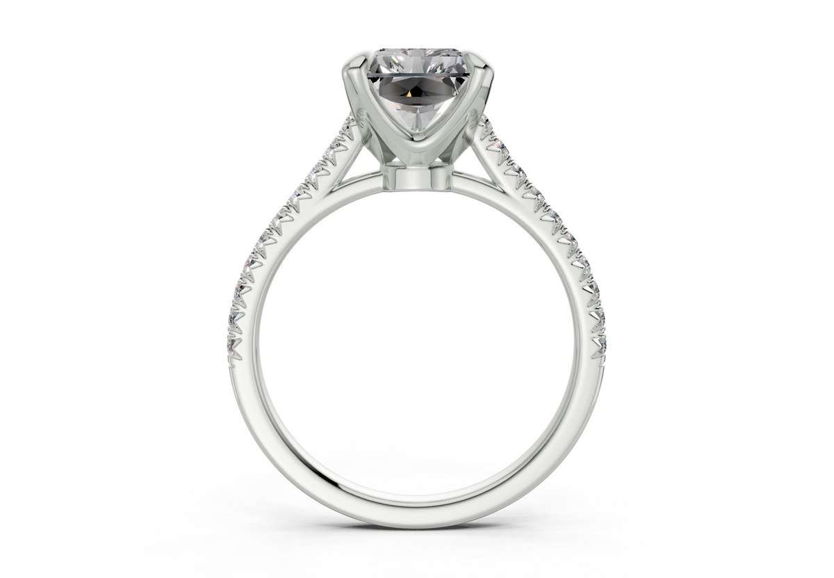 The West Village Pavé Engagement Ring