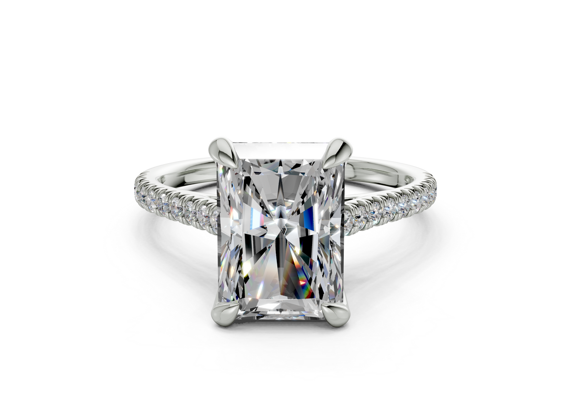 The West Village Pavé Engagement Ring