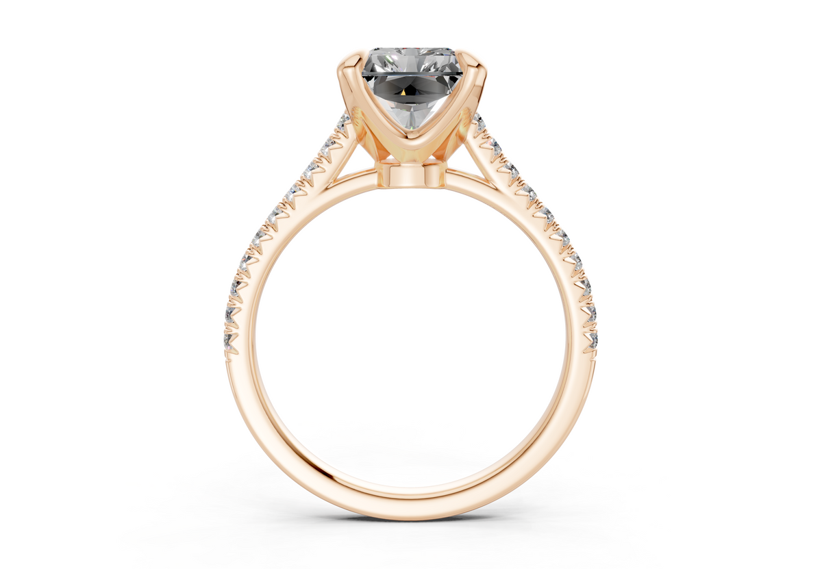 The West Village Pavé Engagement Ring