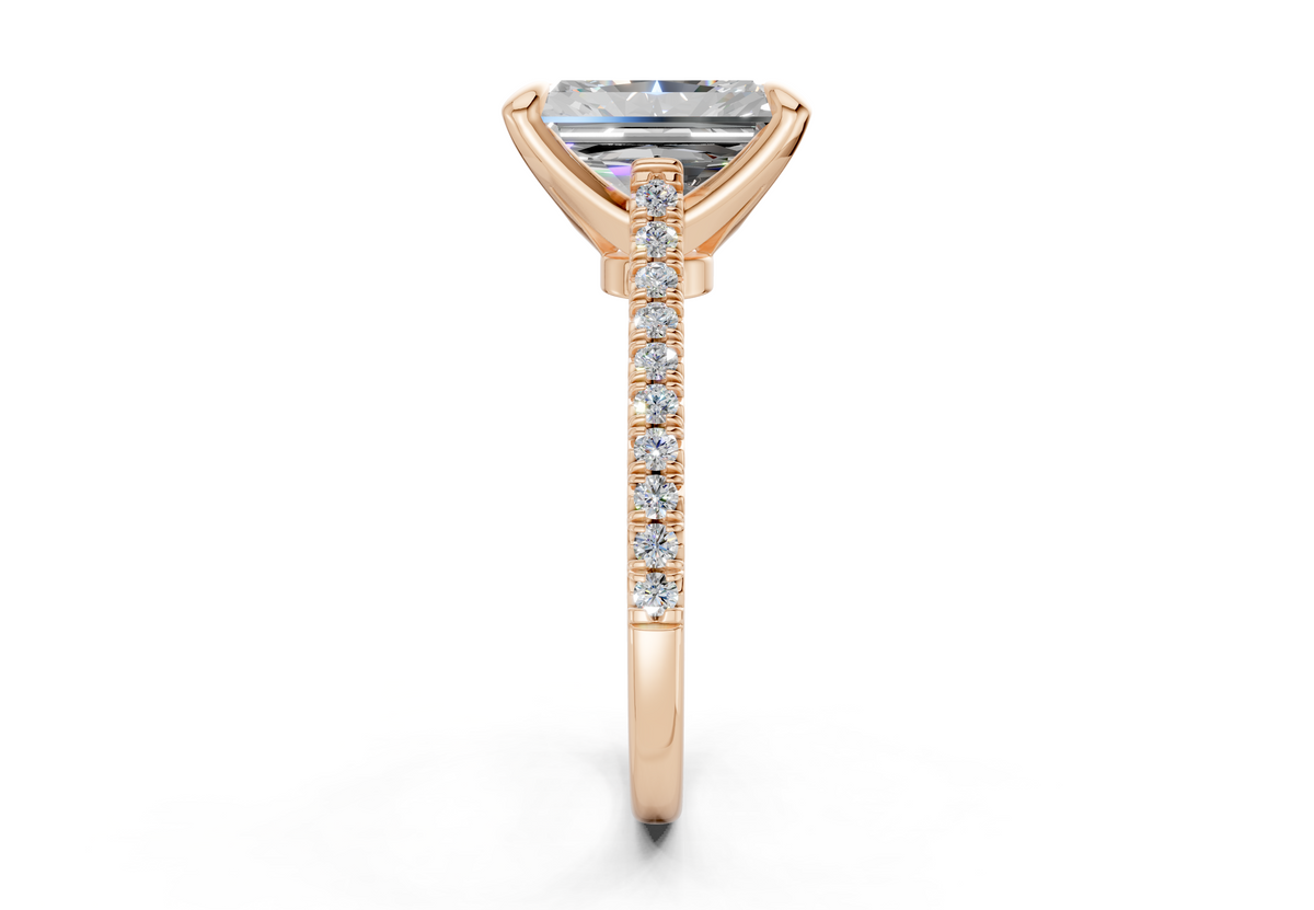 The West Village Pavé Engagement Ring