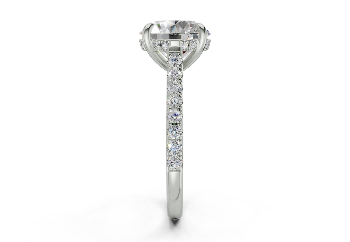 The Sullivan Pavé Engagement Ring