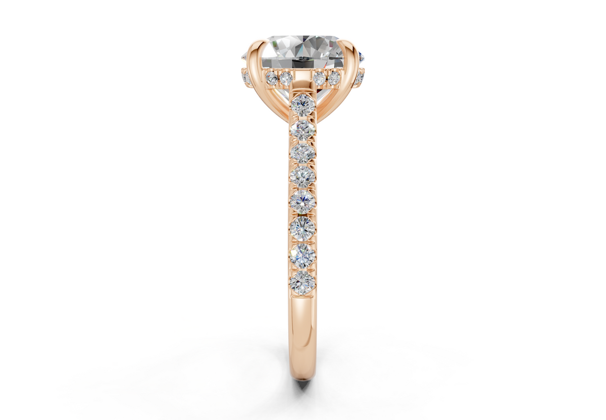 The Sullivan Pavé Engagement Ring