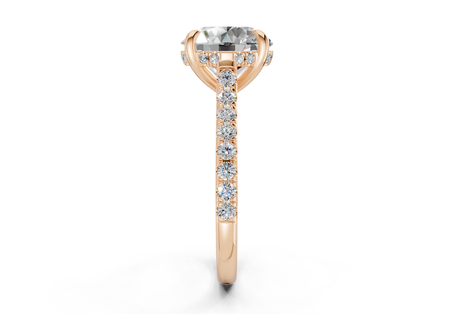The Sullivan Pavé Engagement Ring