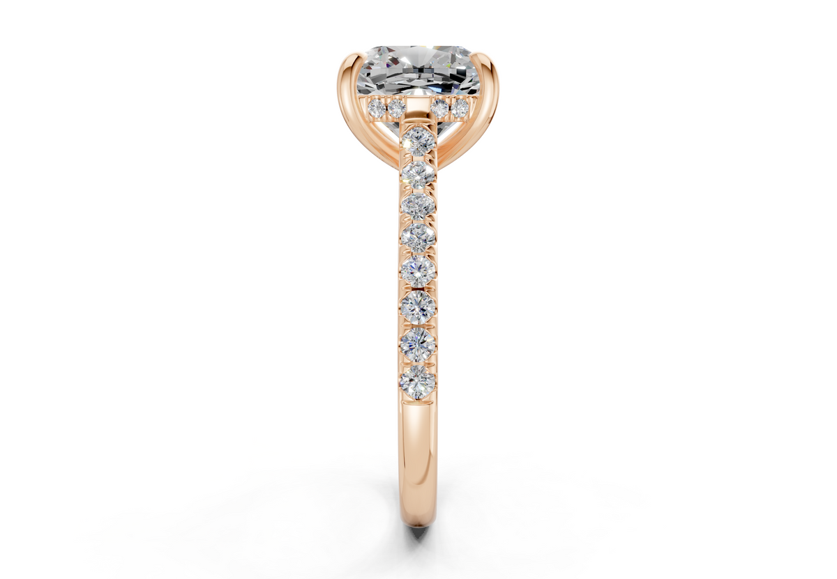 The Sullivan Pavé Engagement Ring
