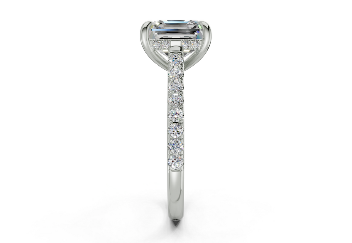 The Sullivan Pavé Engagement Ring