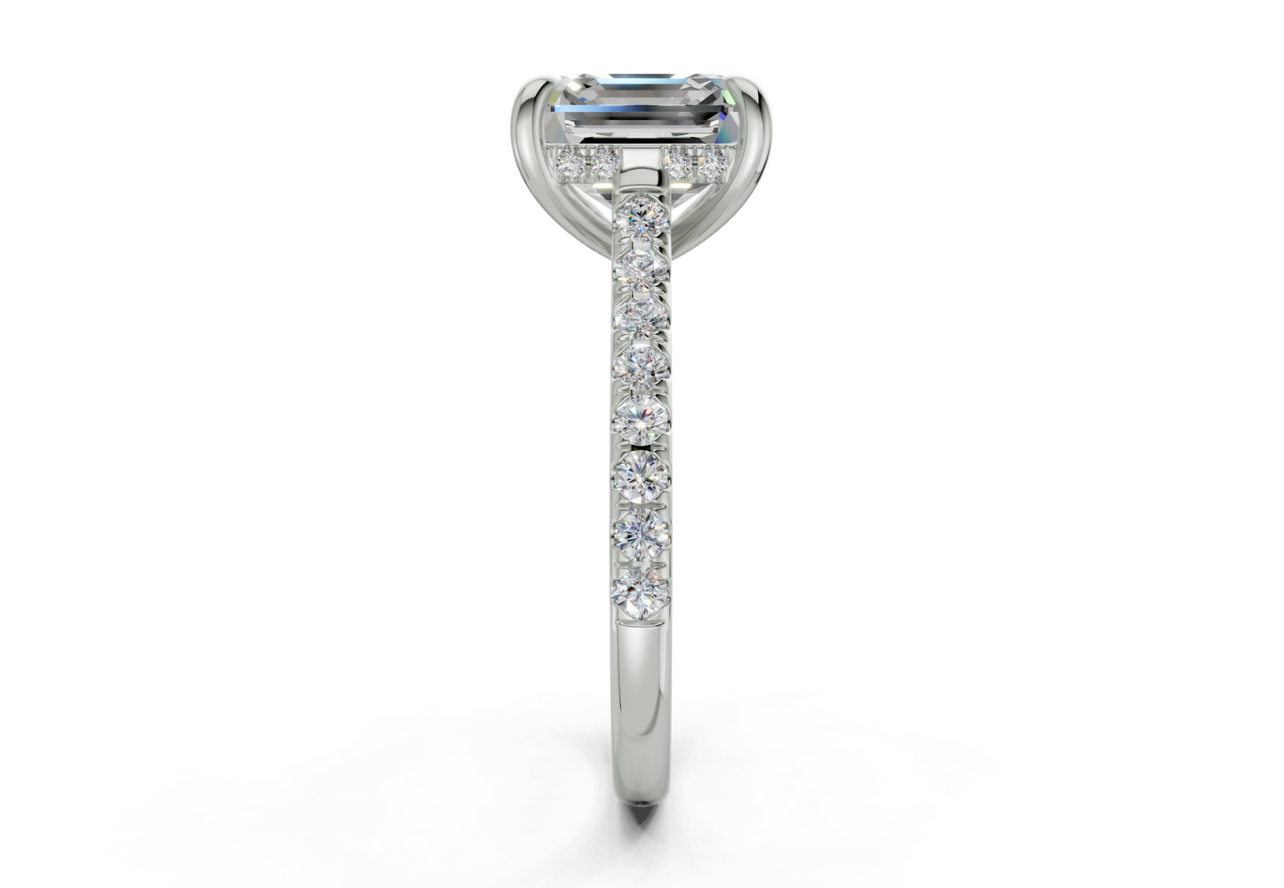 The Sullivan Pavé Engagement Ring