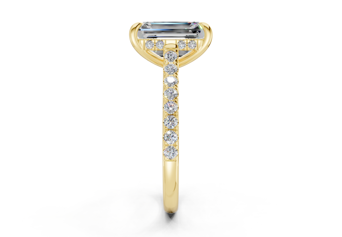 The Sullivan Pavé Engagement Ring