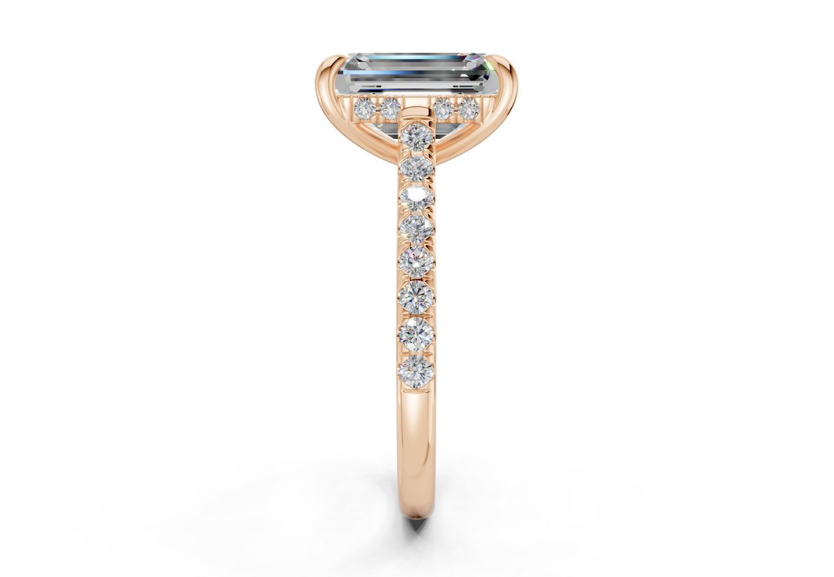 The Sullivan Pavé Engagement Ring