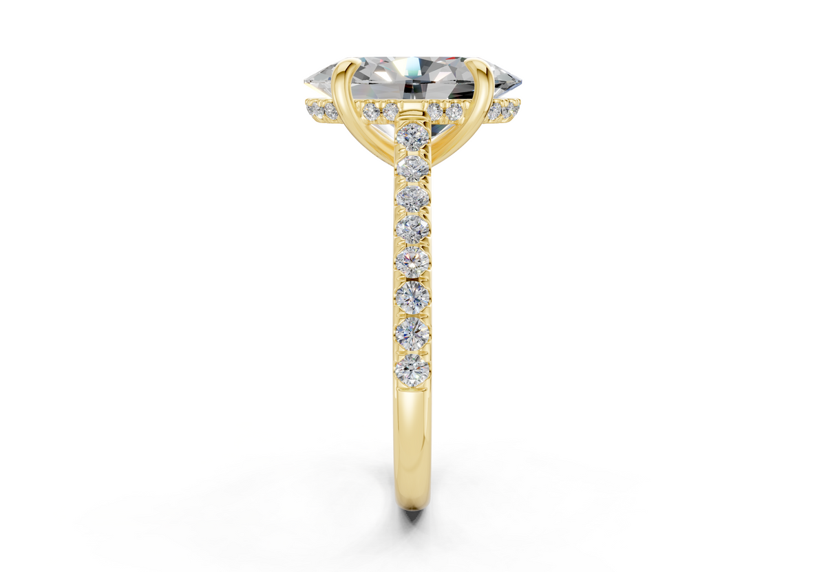 The Sullivan Pavé Engagement Ring