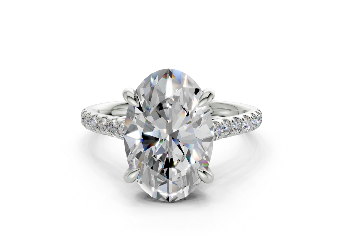 The Sullivan Pavé Engagement Ring