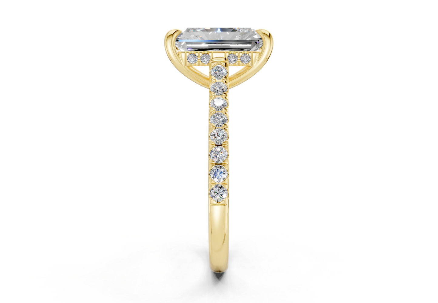 The Sullivan Pavé Engagement Ring