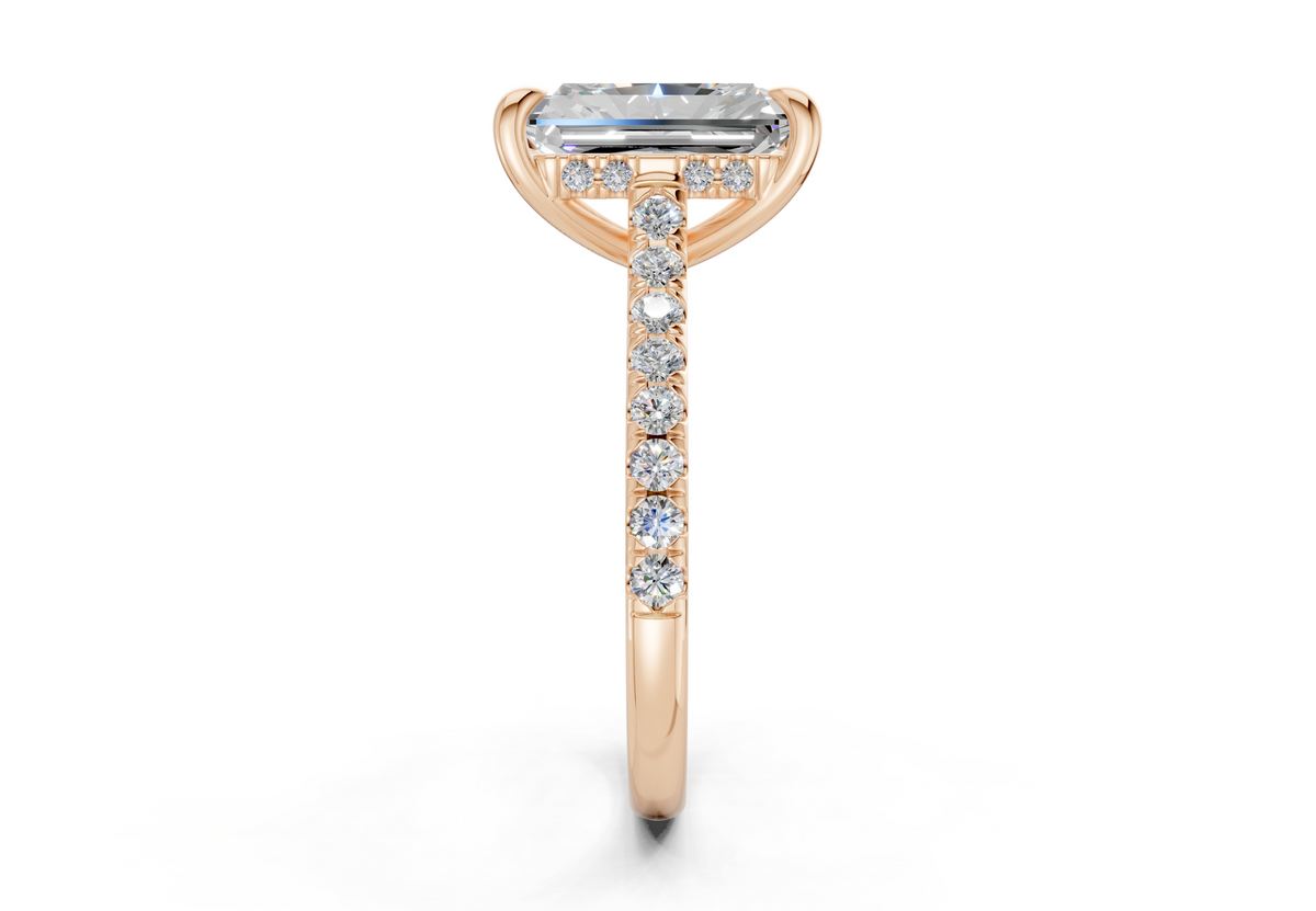 The Sullivan Pavé Engagement Ring