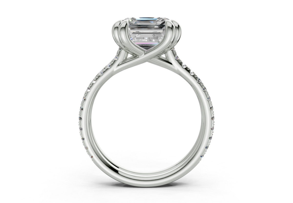 The Delancey Curve Engagement Ring