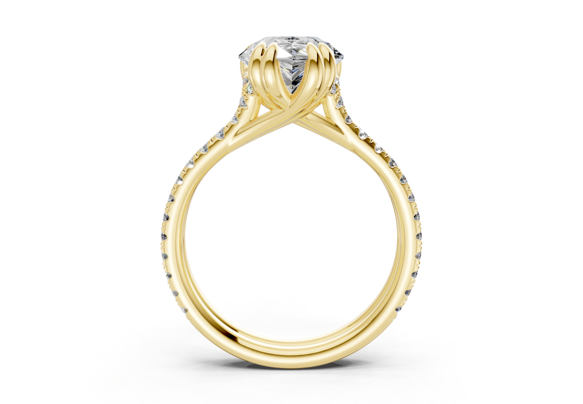 The Delancey Curve Engagement Ring