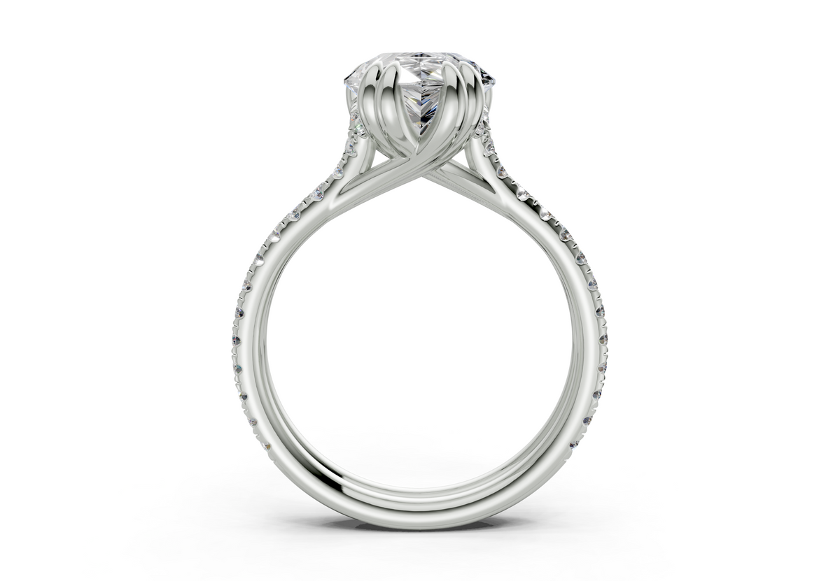 The Delancey Curve Engagement Ring
