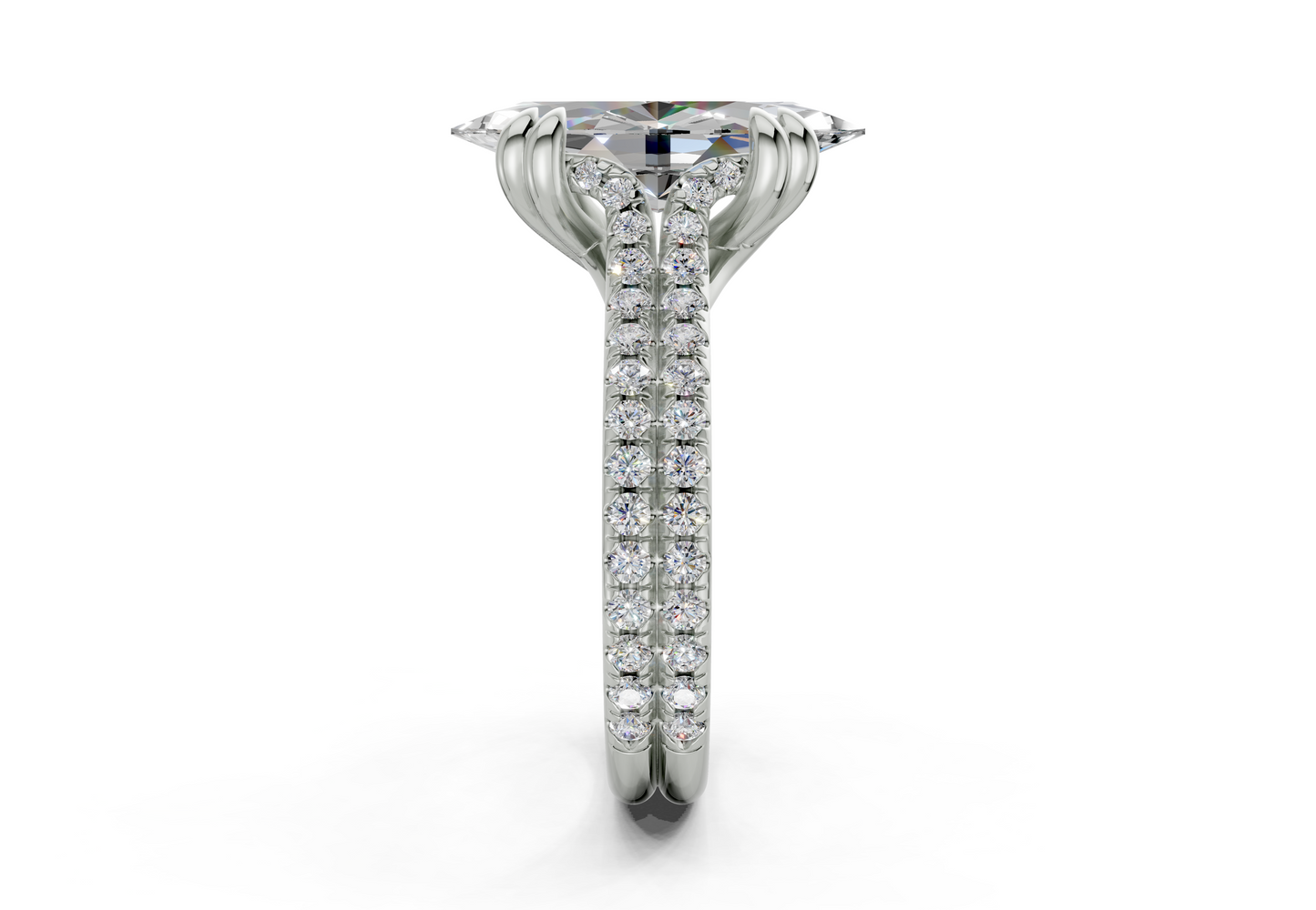 The Delancey Curve Engagement Ring