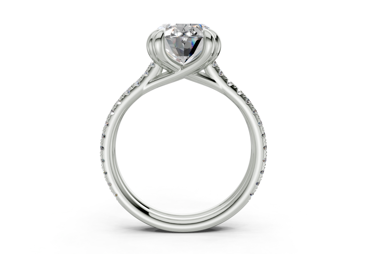 The Delancey Curve Engagement Ring