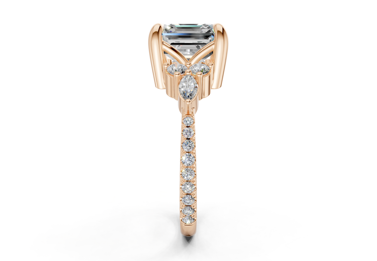 The Hudson Pavé Signature Engagement Ring