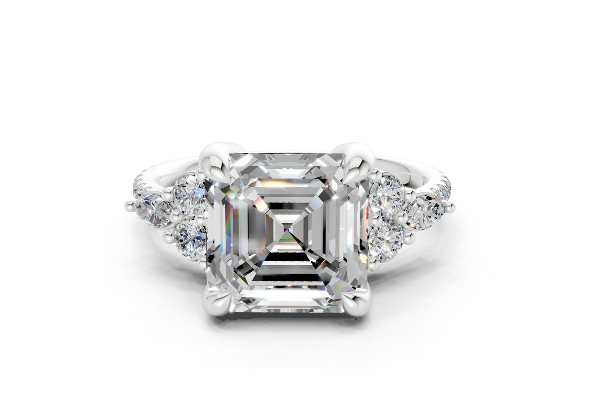 The Hudson Pavé Signature Engagement Ring
