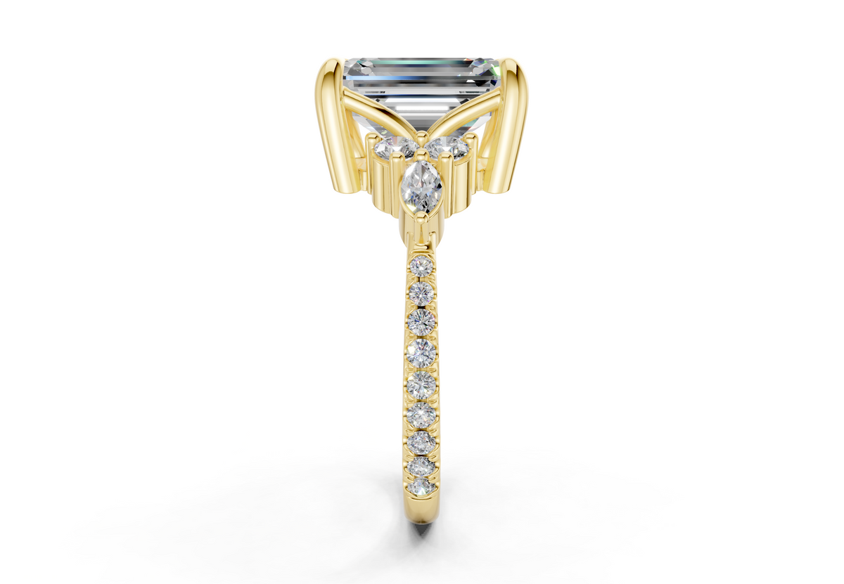 The Hudson Pavé Signature Engagement Ring