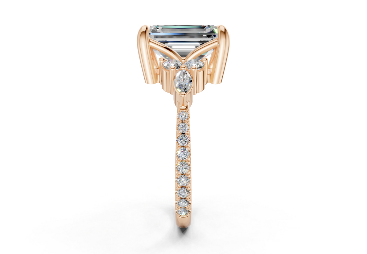 The Hudson Pavé Signature Engagement Ring