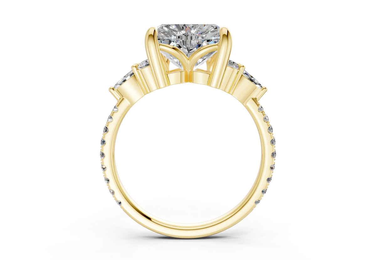 The Hudson Pavé Signature Engagement Ring