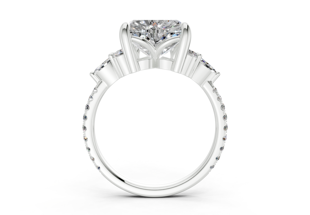 The Hudson Pavé Signature Engagement Ring
