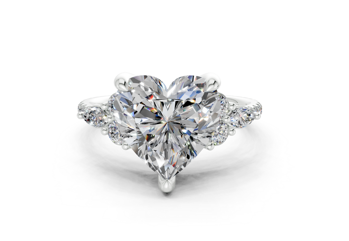 The Hudson Pavé Signature Engagement Ring