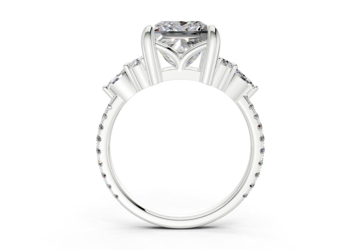 The Hudson Pavé Signature Engagement Ring