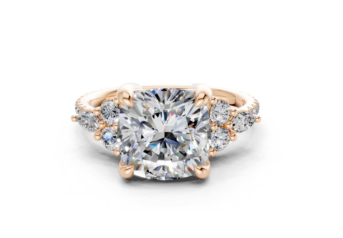 The Hudson Pavé Signature Engagement Ring
