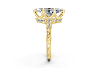The Rosemont Three Stone Engagement Ring