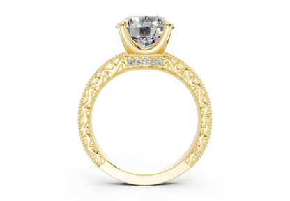 The Rosemont Three Stone Engagement Ring