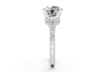 The Rosemont Three Stone Engagement Ring