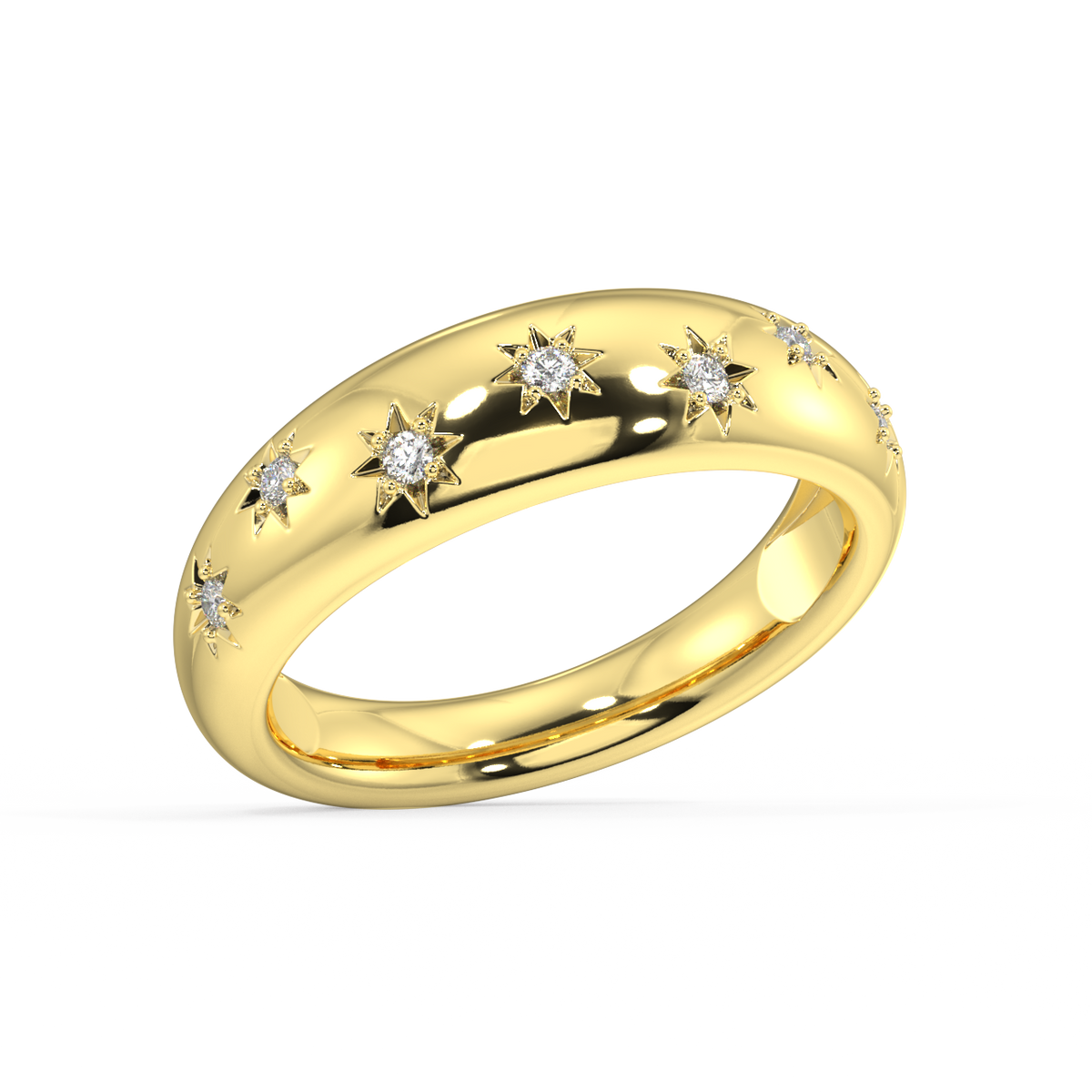Autumn Round Diamond Ring
