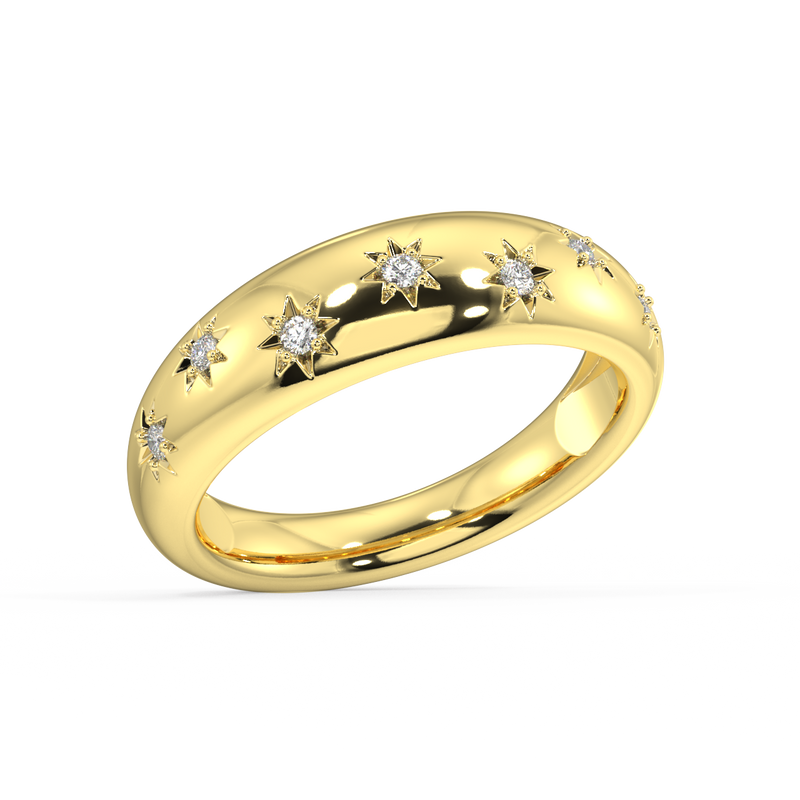 Autumn Round Diamond Ring