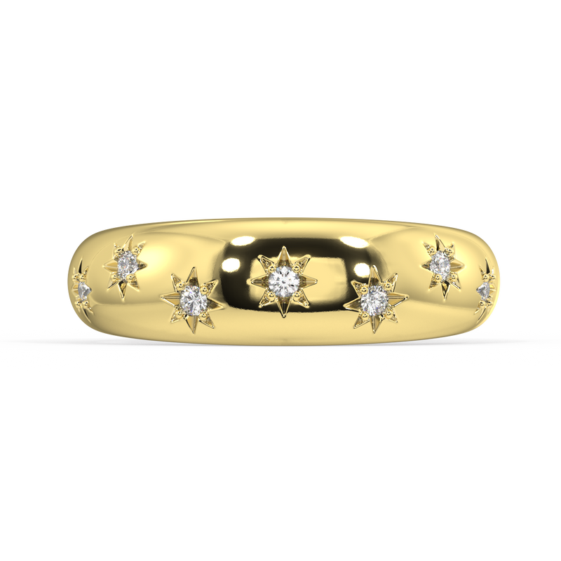 Autumn Round Diamond Ring