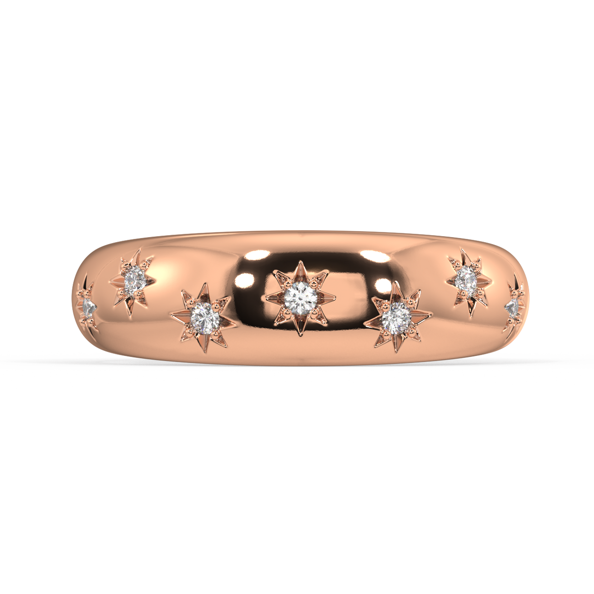 Autumn Round Diamond Ring