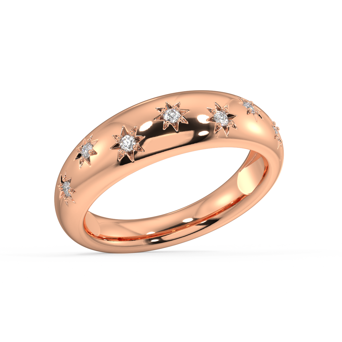 Autumn Round Diamond Ring