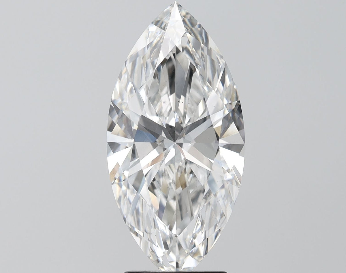 4.68 Carat G-VS2 Marquise Lab Diamond