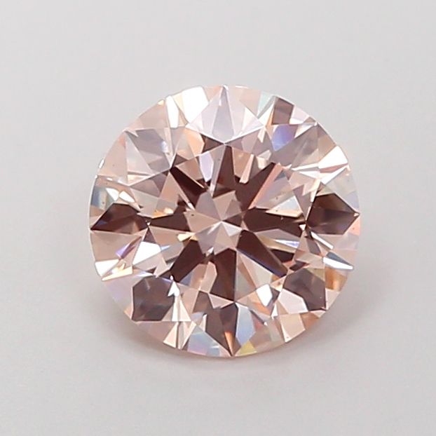 2.04 Carat Round Cut Fancy Pink