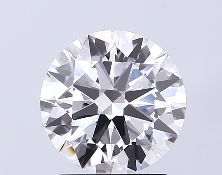 3.78 Carat F-VS2 Round Lab Diamond