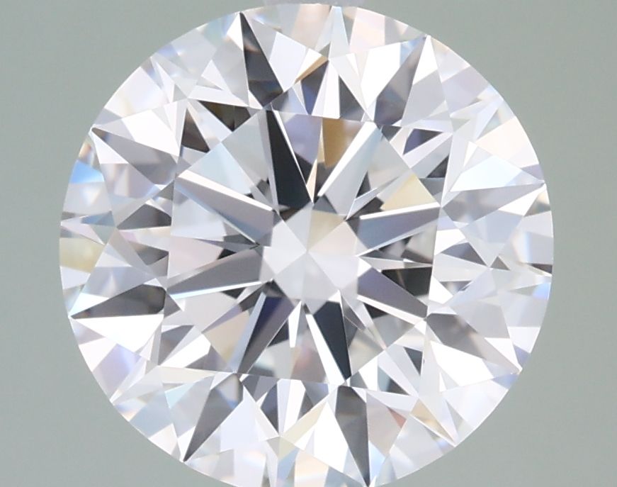 3.06 Carat E-VVS1 Round Lab Diamond