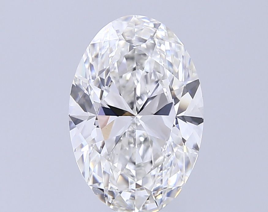 3.01 Carat F-VS1 Oval Lab Diamond