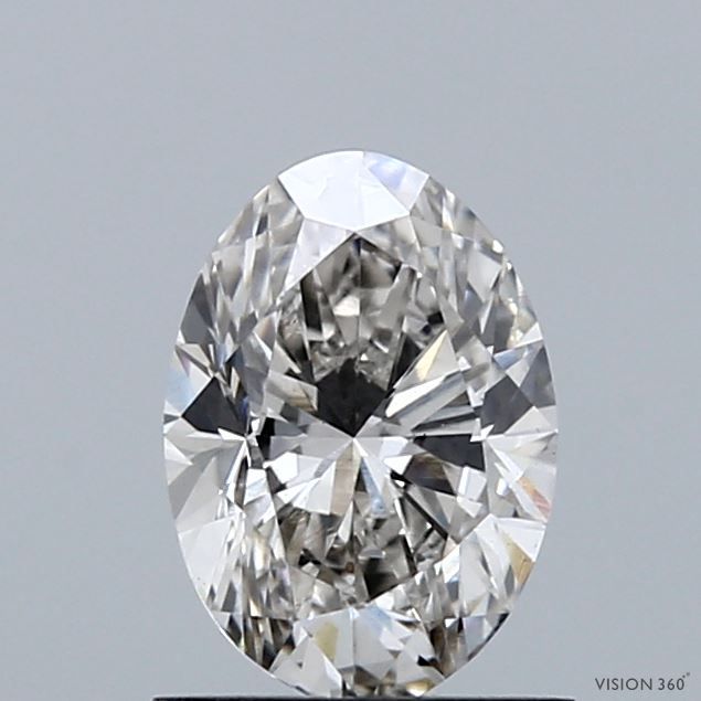 1.01 Carat H-VS1 Oval Lab Diamond