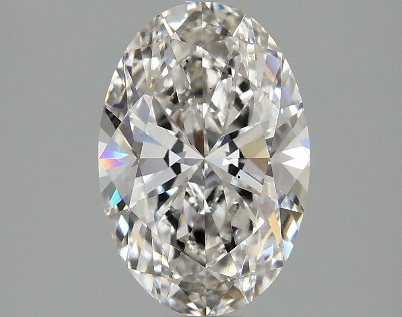 1.59 Carat H-VS2 Oval Lab Diamond