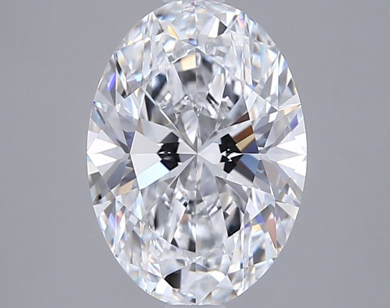 2.03 Carat D-VVS2 Oval Lab Diamond