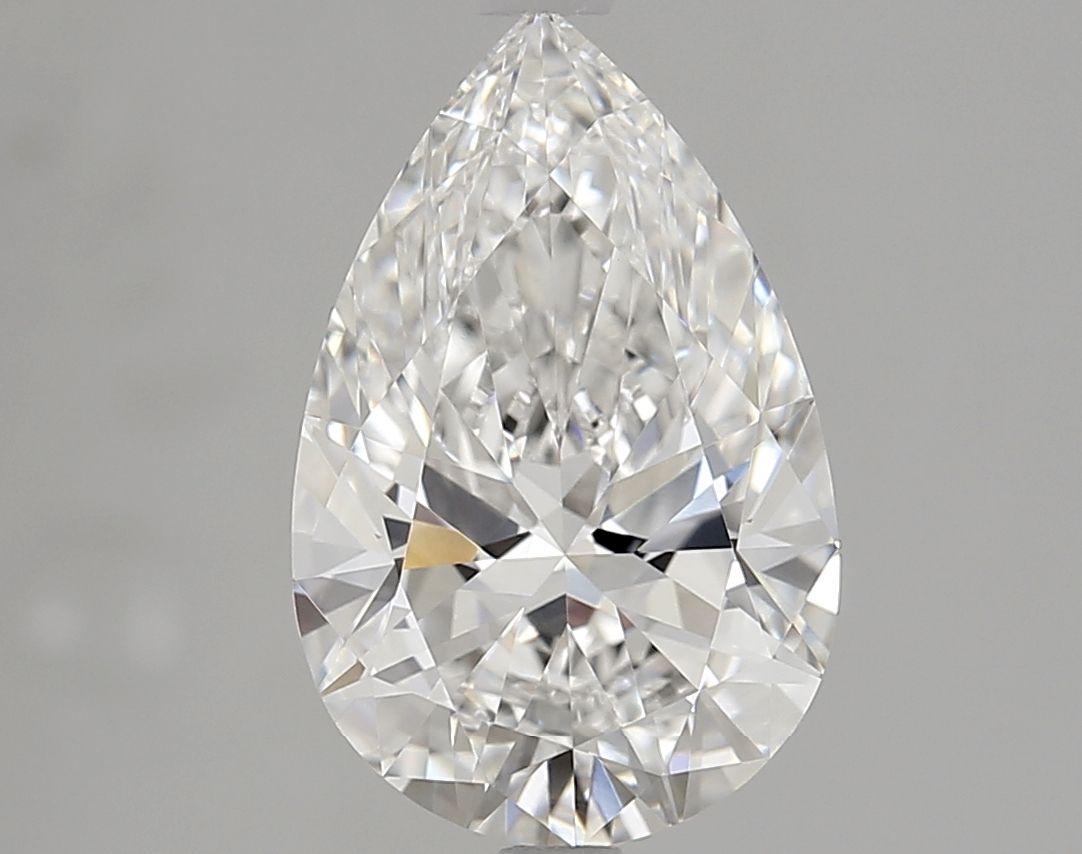 3.02 Carat E-VVS2 Pear Lab Diamond