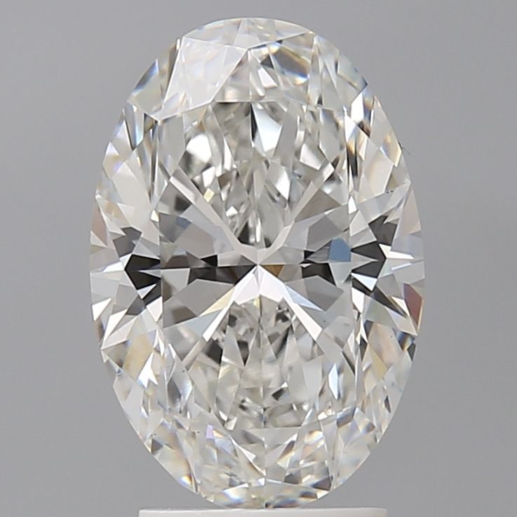 3.09 Carat F-VS1 Oval Lab Diamond