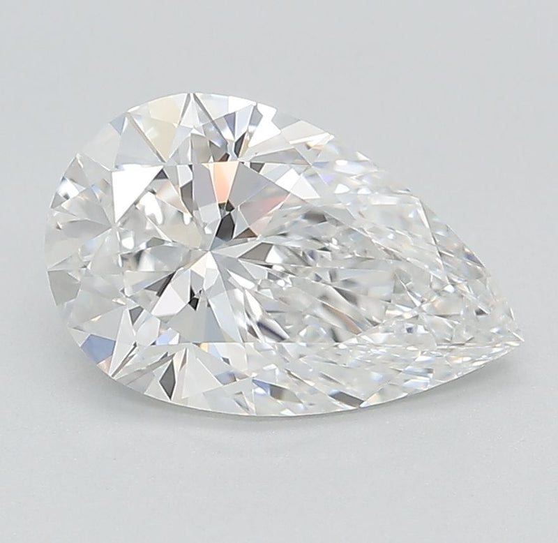 1.76 Carat E-VVS2 Pear Lab Diamond