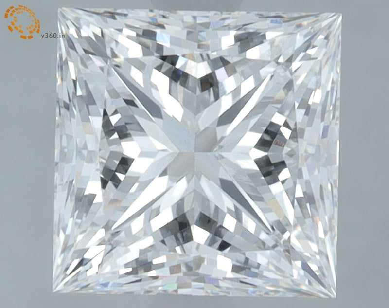 2.17 Carat D-VS1 Princess Lab Diamond